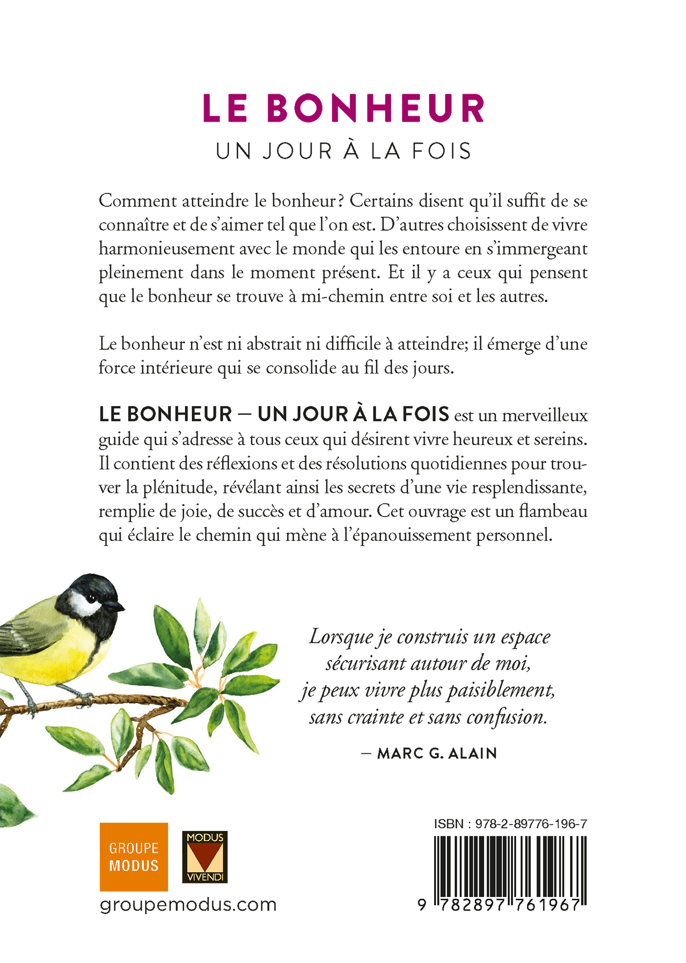 Le bonheur – Un jour à la fois – Image 4