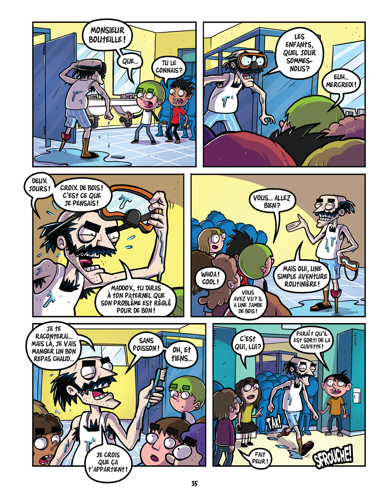 Les mégaventures de Maddox, tome 4 - Rituel et boules de gomme – Image 3