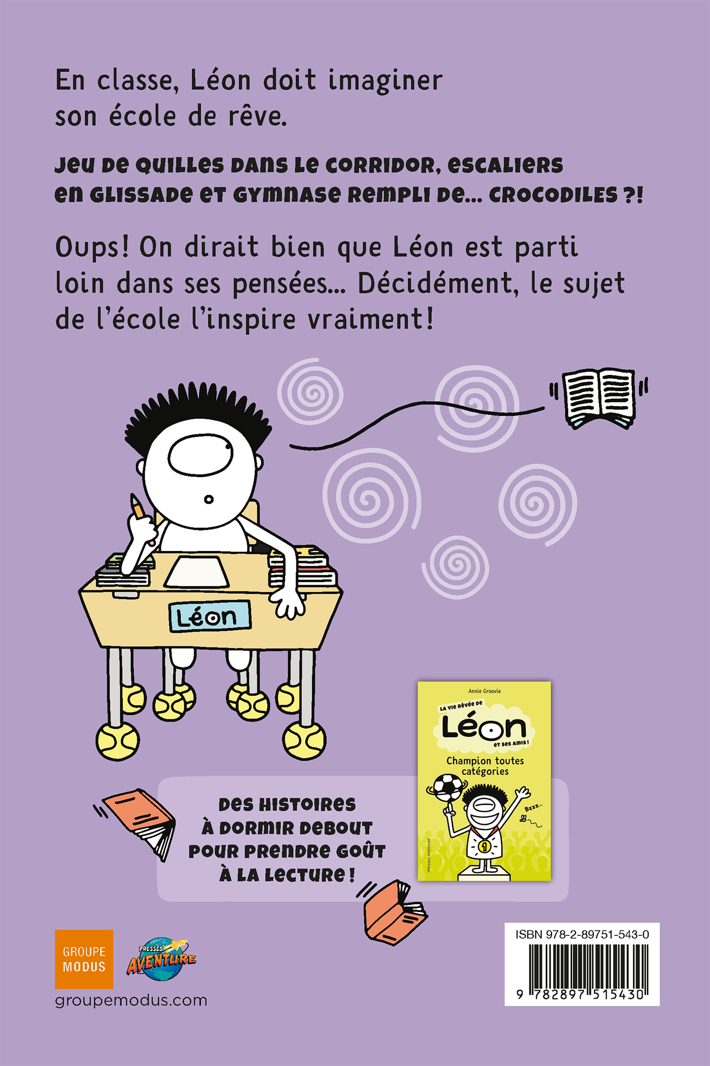 La vie rêvée de Léon et ses amis! – La folle école! – Image 3