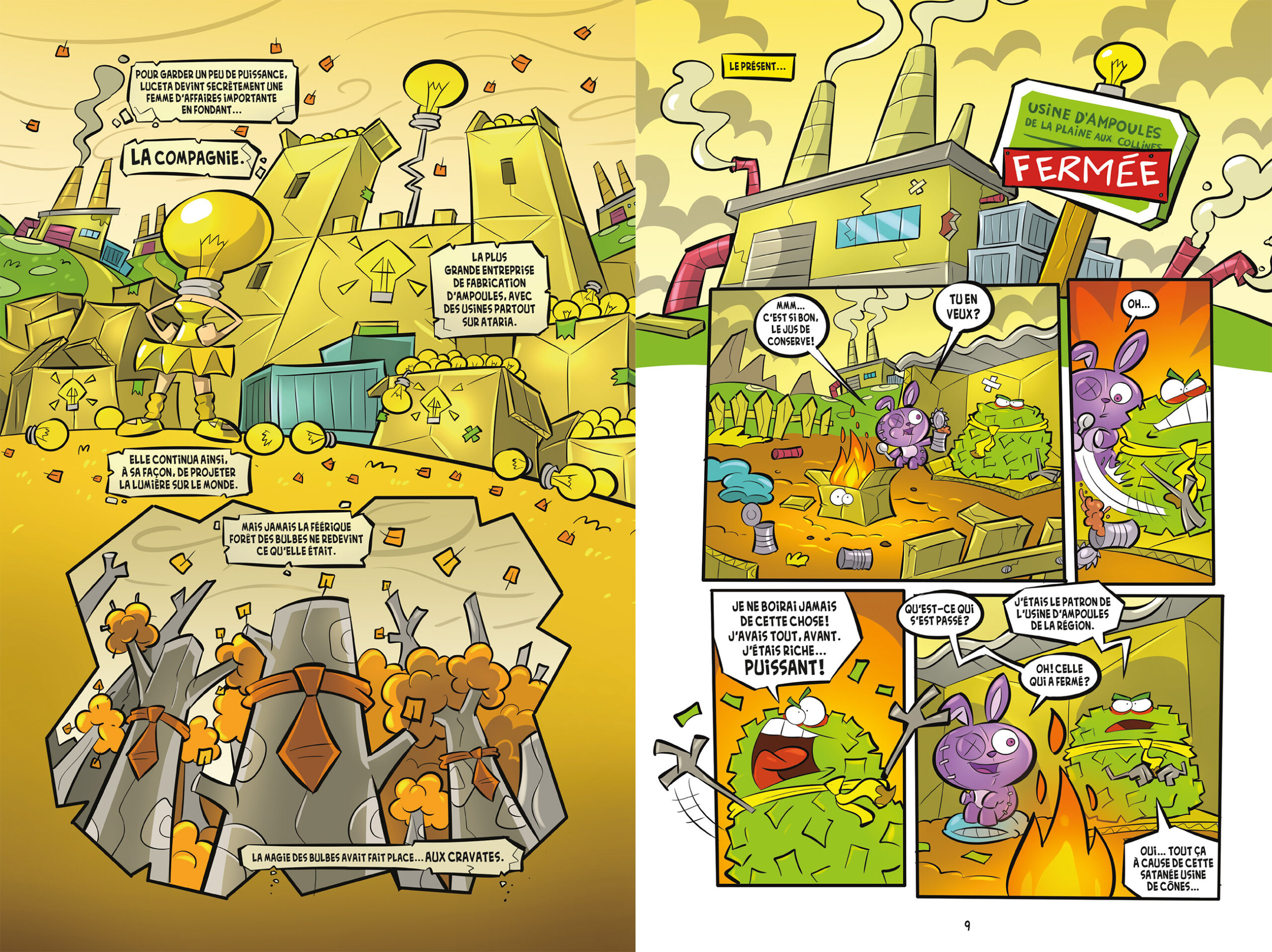 L'Univers est un Ninja, tome 2 – Le livre jaune – Image 2