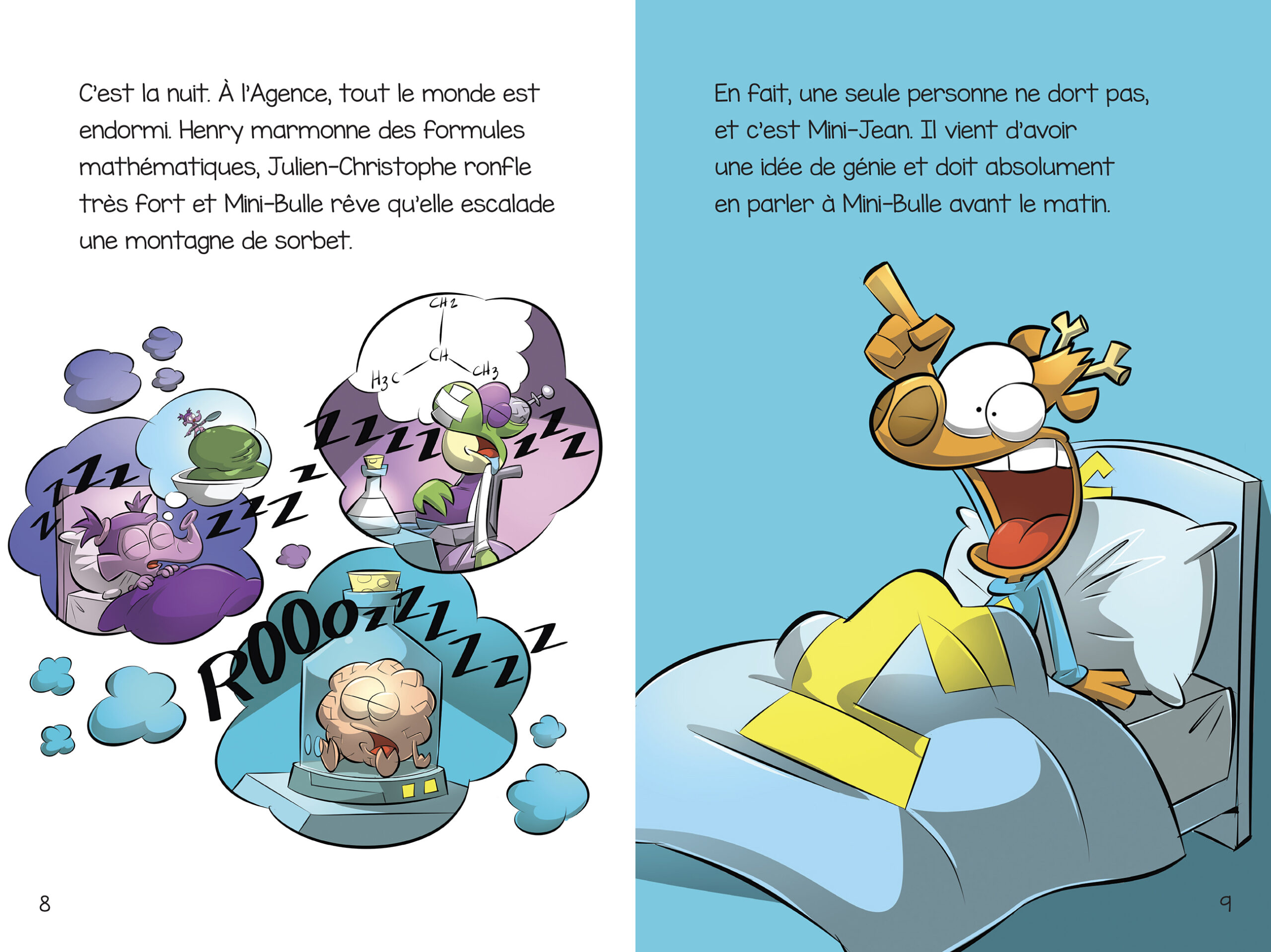 Les histoires de Mini-Jean et Mini-Bulle – 3 histoires de nuit! – Image 2
