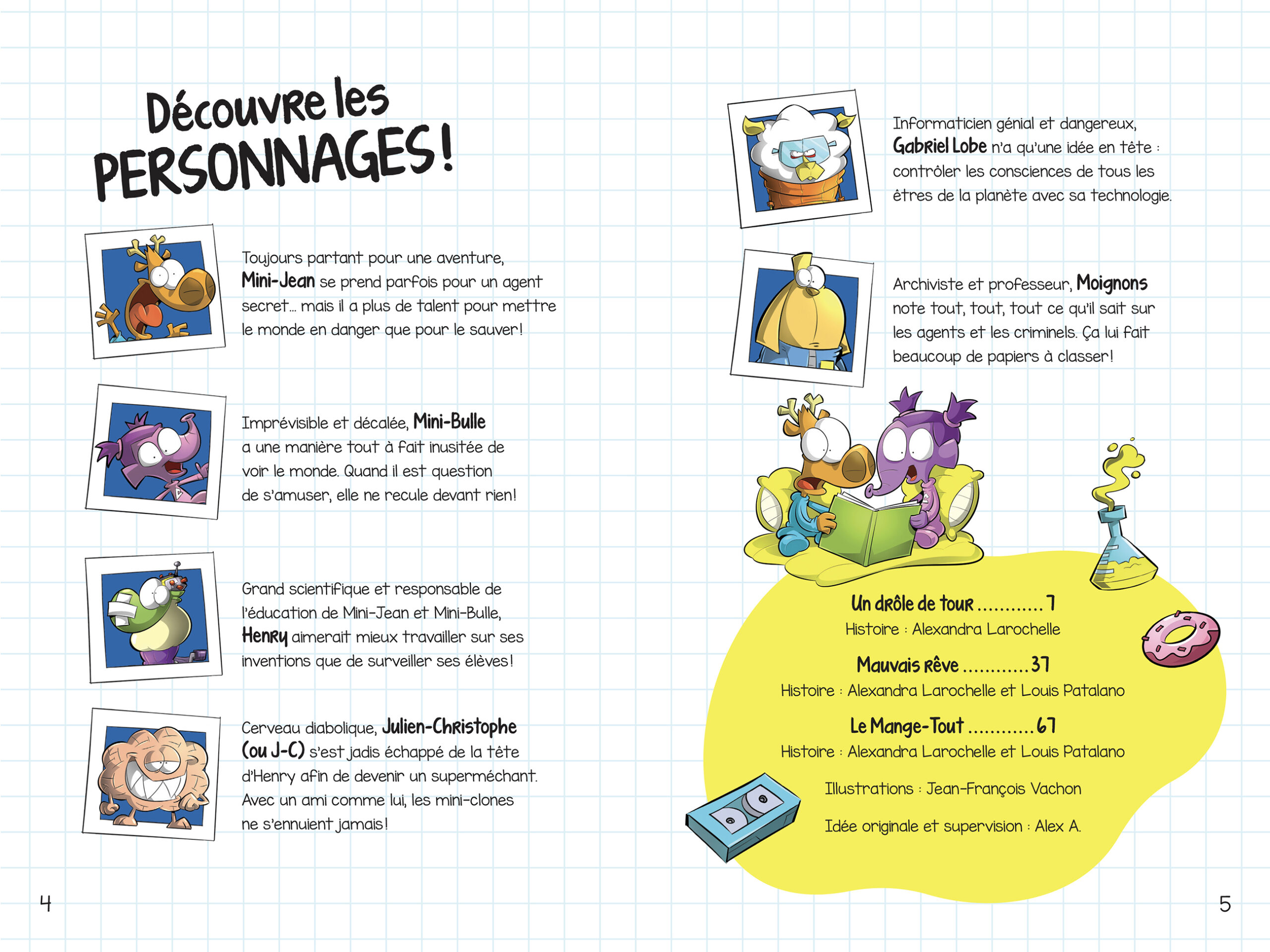 Les histoires de Mini-Jean et Mini-Bulle – 3 histoires de nuit! – Image 3