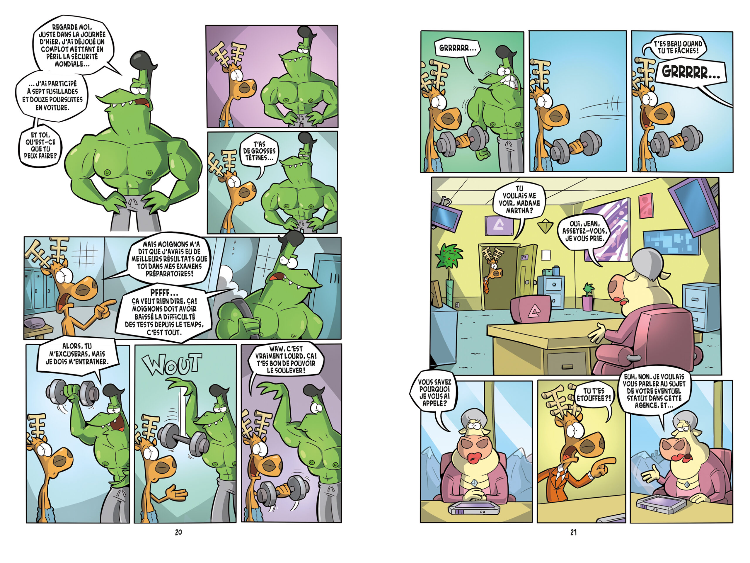 L'Agent Jean!, saison 1, tome 1 – Le cerveau de l'apocalypse – Image 3